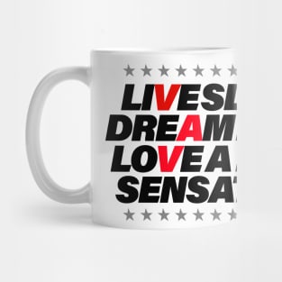 A NEW SENSATION Mug